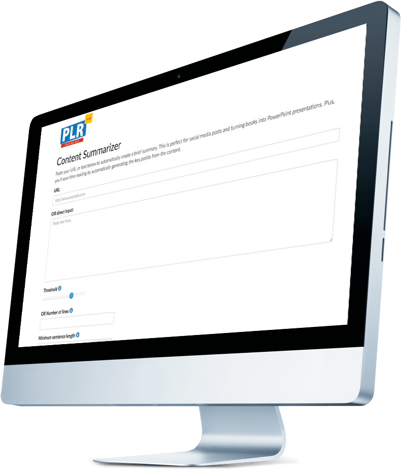 content summarizer tool